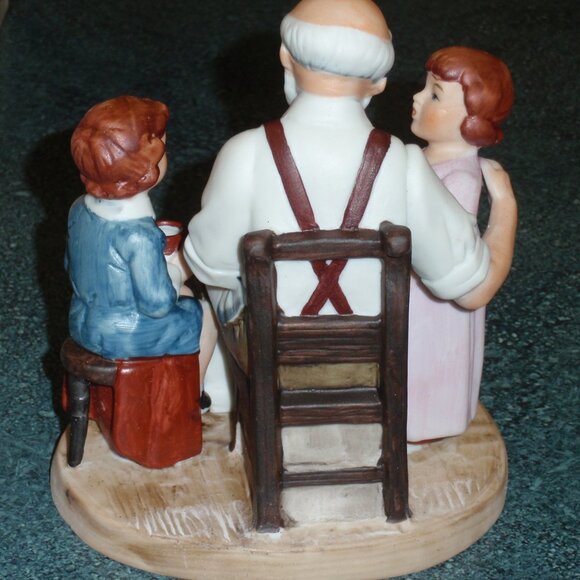 1980 Norman Rockwell "The Toymaker" Figurine With Original Box - CHRISTMAS GIFT! - Picture 6 of 8